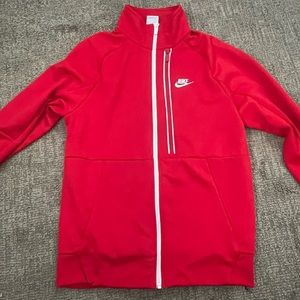 RED NIKE JACKET